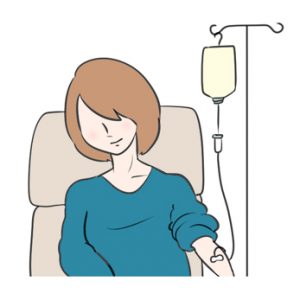 点滴で免疫を上げる